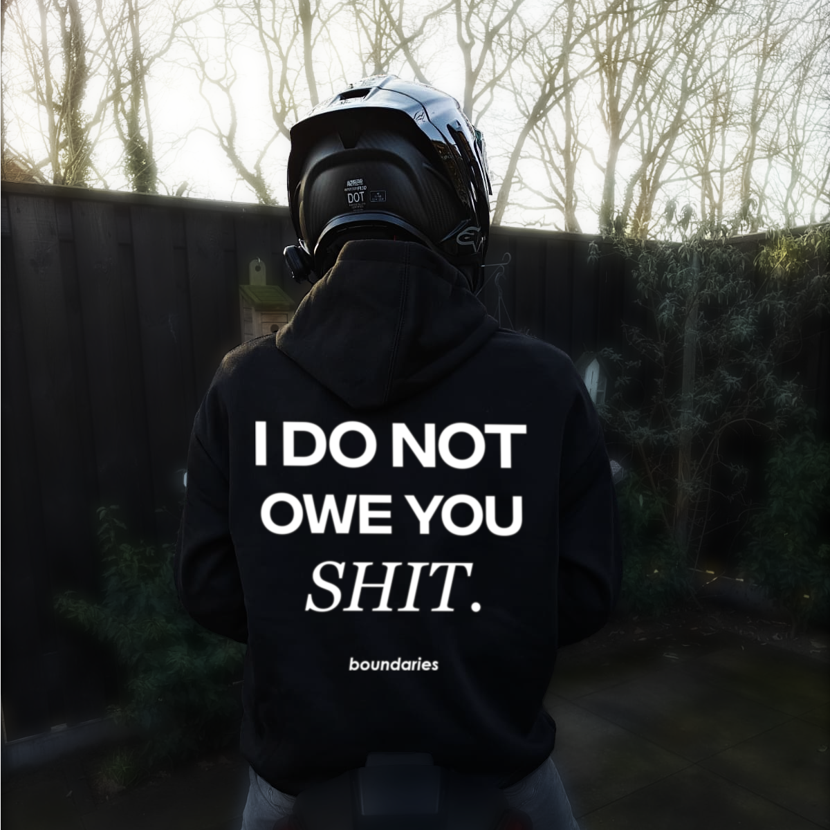 DO NOT OWE YOU SHIT